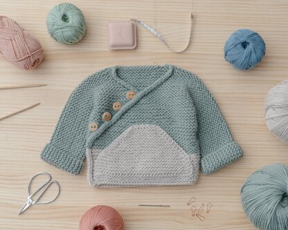 6-12 months - COMFY Knitted Jacket