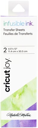 Cricut Joy Infusible Ink Transfer Sheet 4.5"X12" 2/Pkg - Natalie Malan Park Patterns