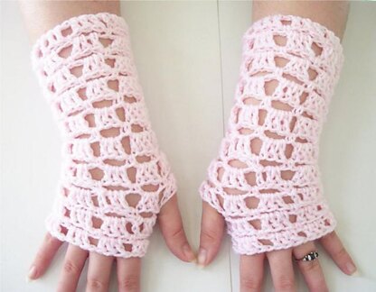 Square Lace Gloves