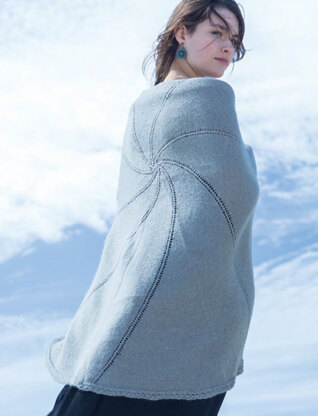 Lucerne Shawl in Berroco Folio - Downloadable PDF