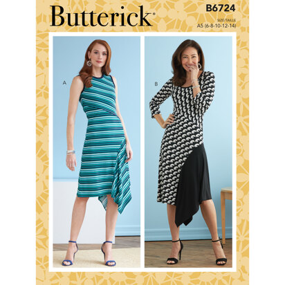 Butterick Misses' Dresses B6724 - Sewing Pattern