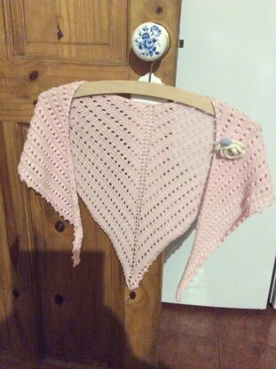 2nd knitted shawl