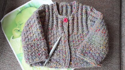 Textured Baby Cardi