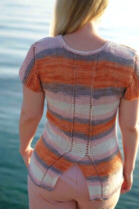 Oh-Pa! Top in Knit One Crochet Too Ty-Dy Cotton - 2449 - Downloadable PDF