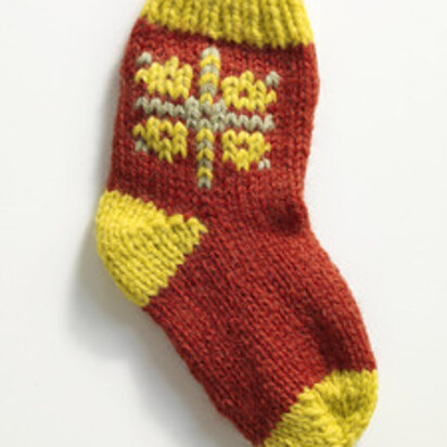 Stitch Socks in Lion Brand Wool Ease - 70250AD - Downloadable PDF