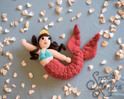 Mermaid Doll Knitting Pattern Snoo's Knits