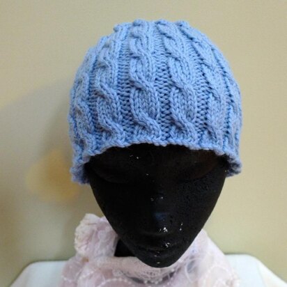 Cabled Cloche