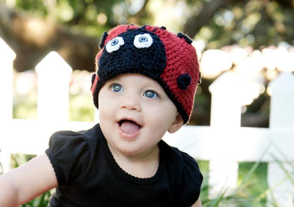 Love Bug Ladybug Hat Crochet pattern by Crochet by Jennifer Knitting Patterns LoveCrafts