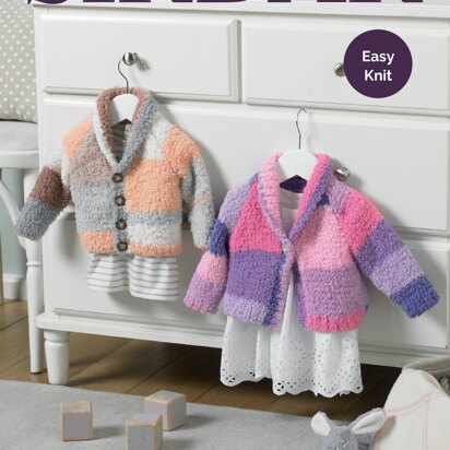 Cardigans in Sirdar Snuggly Snowflake Chunky - 5197 - Downloadable PDF