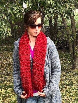 Harvest Warmth Modern Scarf / Shawl