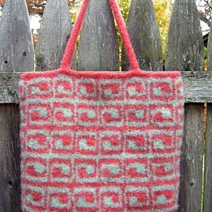 Box-in-Box Bag - knitting pattern