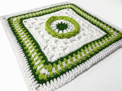 Circle Of Life 12" Afghan Square