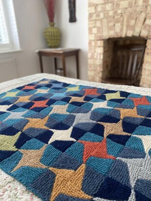 Twinkle Stars Afghan