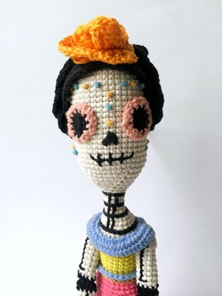 Día de Muertos, Catrina Doll - Crochet Pattern/Amigurumi