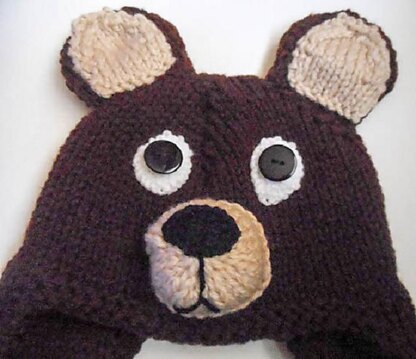 Teddy Bear Hat knit