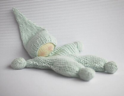 Waldorf knitted doll for small babies