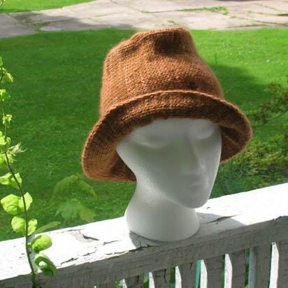 Frankie Fedora - knitting pattern