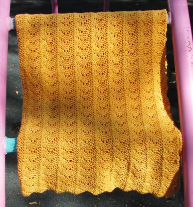 Lacy Summer Baby Blanket