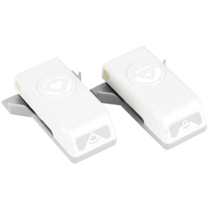 EK Success Mini Corner Rounder Punches 2/Pkg - King Of Hearts