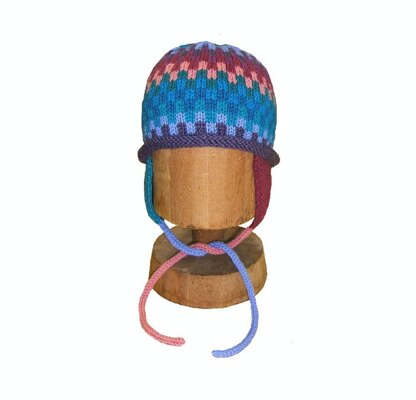 Fair Isle Earflap Cap