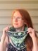 Luna Moth Crochet Cowl