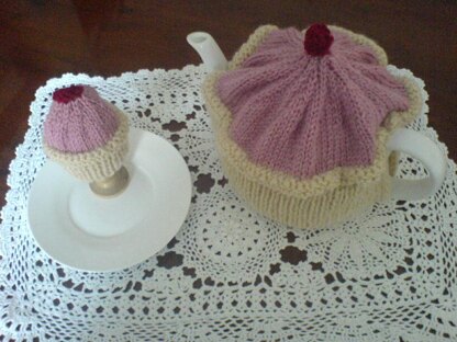 Cup Cake Tea & Egg Cosy