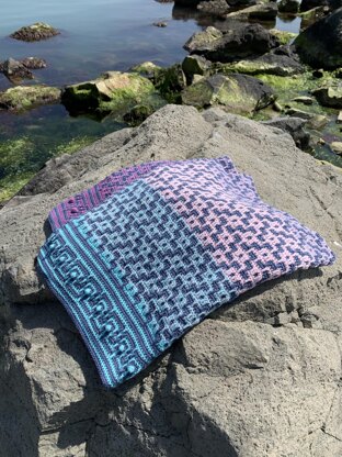 Baby Blanket Lavender Lagoon