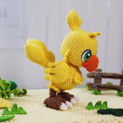 Kweh Bird Amigurumi Pattern – Final Fantasy-Inspired Chocobo Plush (PDF Pattern)