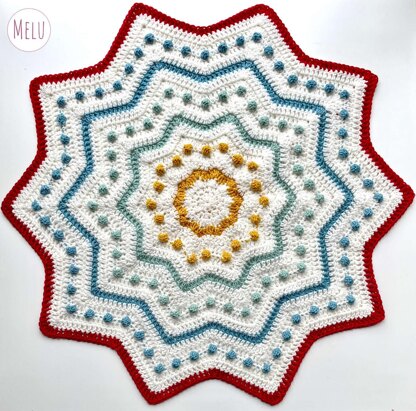 Candy Dot Star Blanket