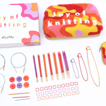 Knitter's Pride Joy of Knitting Gift Set Interchangeable Needle Tips - Various (Set of 50)