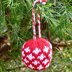 Danish Cross Christmas Bauble Knitting Pattern - Christmas Knitting Patterns