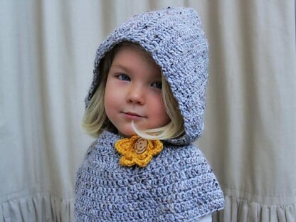 The Daphne Hooded Capelet Crochet Pattern