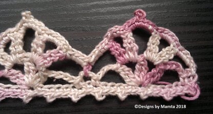 Chapel Window Trim Edging Crochet Pattern