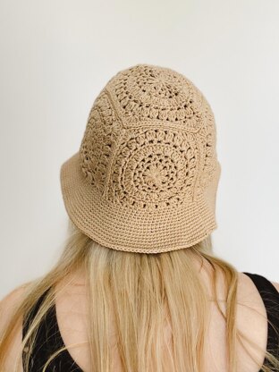Granny Square Bucket Hat