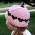 Pink Heart Baby Hat