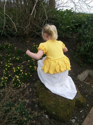 Childs Daffodil Cardigan