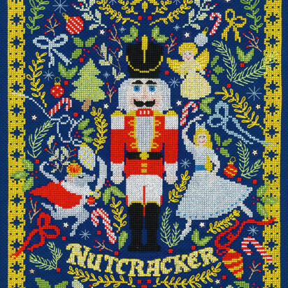 Bothy Threads The Christmas Nutcracker Cross Stitch Kit - 26 x 30cm