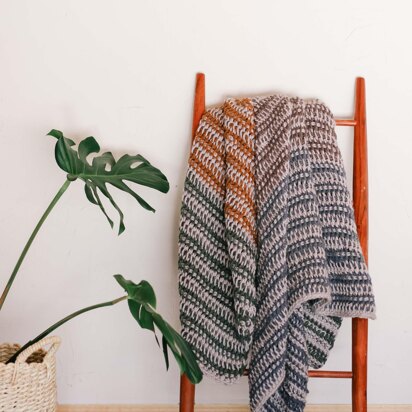 Woven Stripes Throw