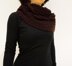 Crimson Chunky Cowl