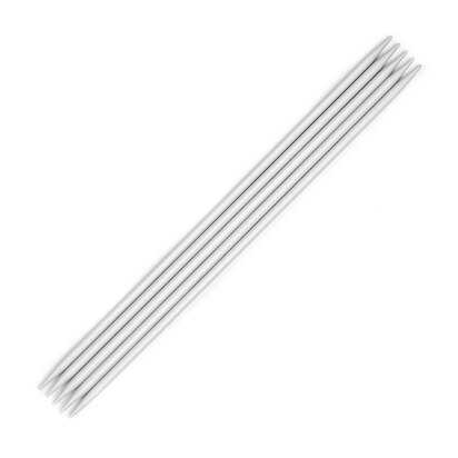KnitPro Basix Aluminium Strumpfstricknadeln 20cm (Set von 5)