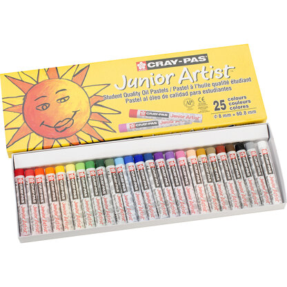 Sakura Cray-Pas Junior Artist Oil Pastels - 25/Pkg