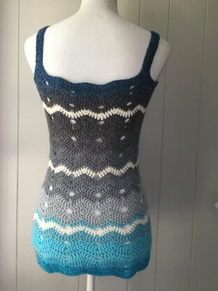 Ombre Waves Tank Top