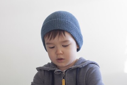 Toddler double brim beanie + VIDEO