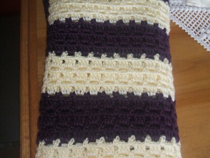 Plum Ribbon Afghan