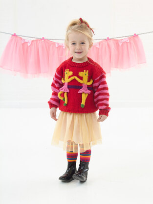 Ballerina Pullover in Lion Brand Vanna's Choice - L32272