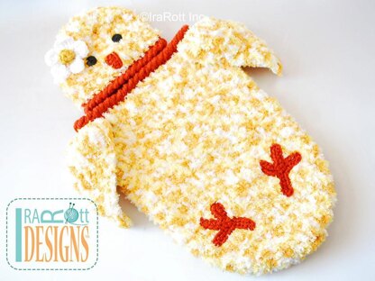 Bok Bok Easter Chicken Baby Hat and Cocoon Set Crochet PDF Pattern