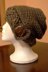 Cable Brimmed Slouch Hat