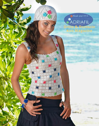 Panarea Twin Set in Adriafil Cheope - Downloadable PDF