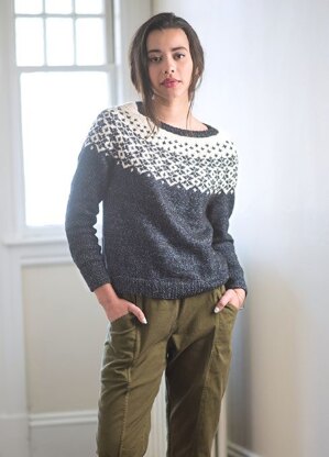 Westland Sweater in Berroco Arno - Downloadable PDF