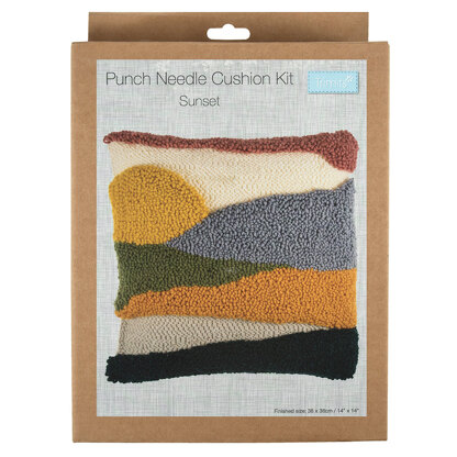 Trimits Sunset Punch Needle Kit - 36 x 36cm